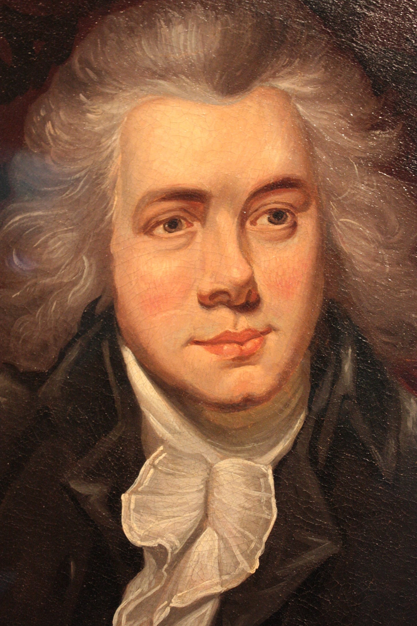 A portrait of William Wilberforce