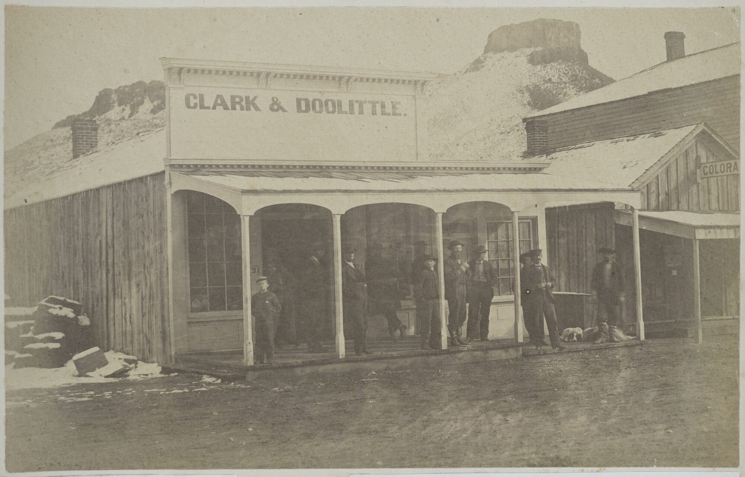 Pete's store at Golden City, Colorado